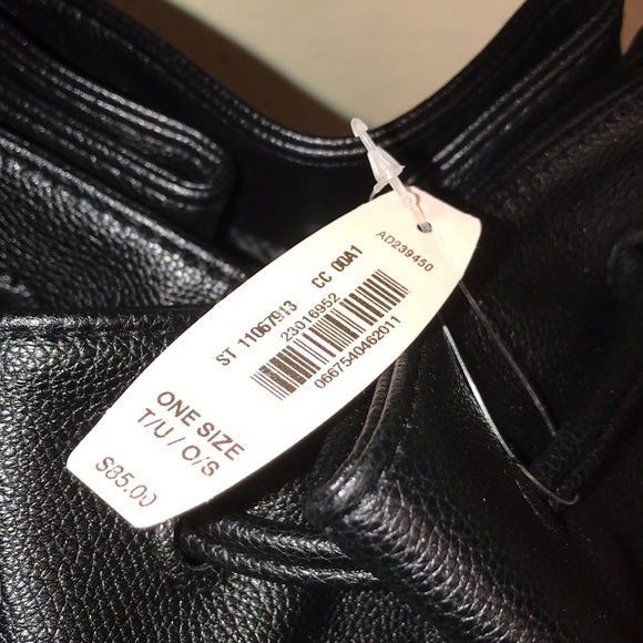 Victoria’s Secret Black Fringe Drawstring Backpack - Picture 7 of 16